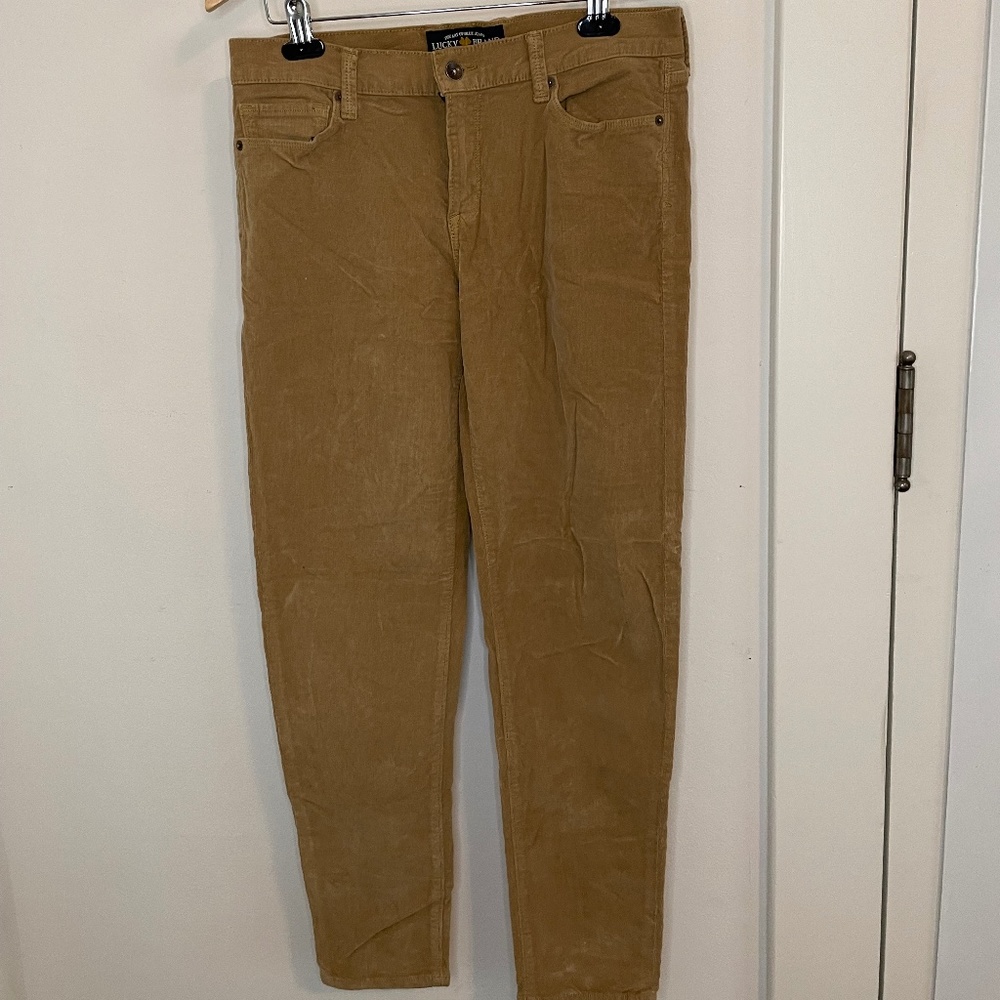 Lucky Brand Low-rise Corduroy Pants